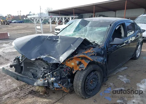 2009 Dodge Avenger R/T из США, поврежденный, VIN 1B3LC56B19N522681